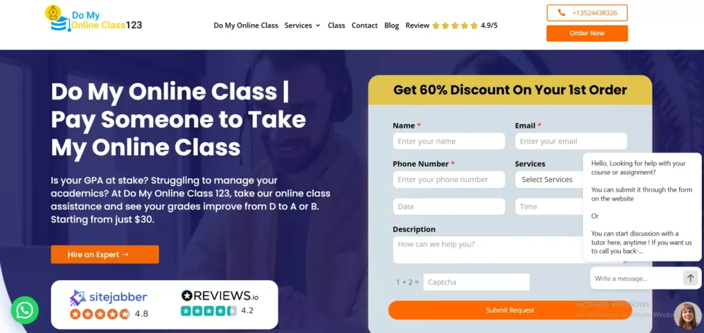 DoMyOnlineClass123.com