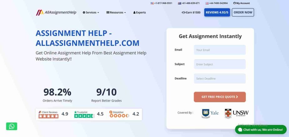 AllAssignmentHelp.com Review: A Mixed Bag of Academic Support