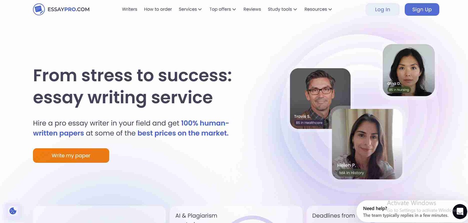 EssayPro.com Review: Cheap Bidding Platform with Risky Results