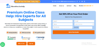 TakeOnlineClassHelp.com Review A Cut Above the Rest