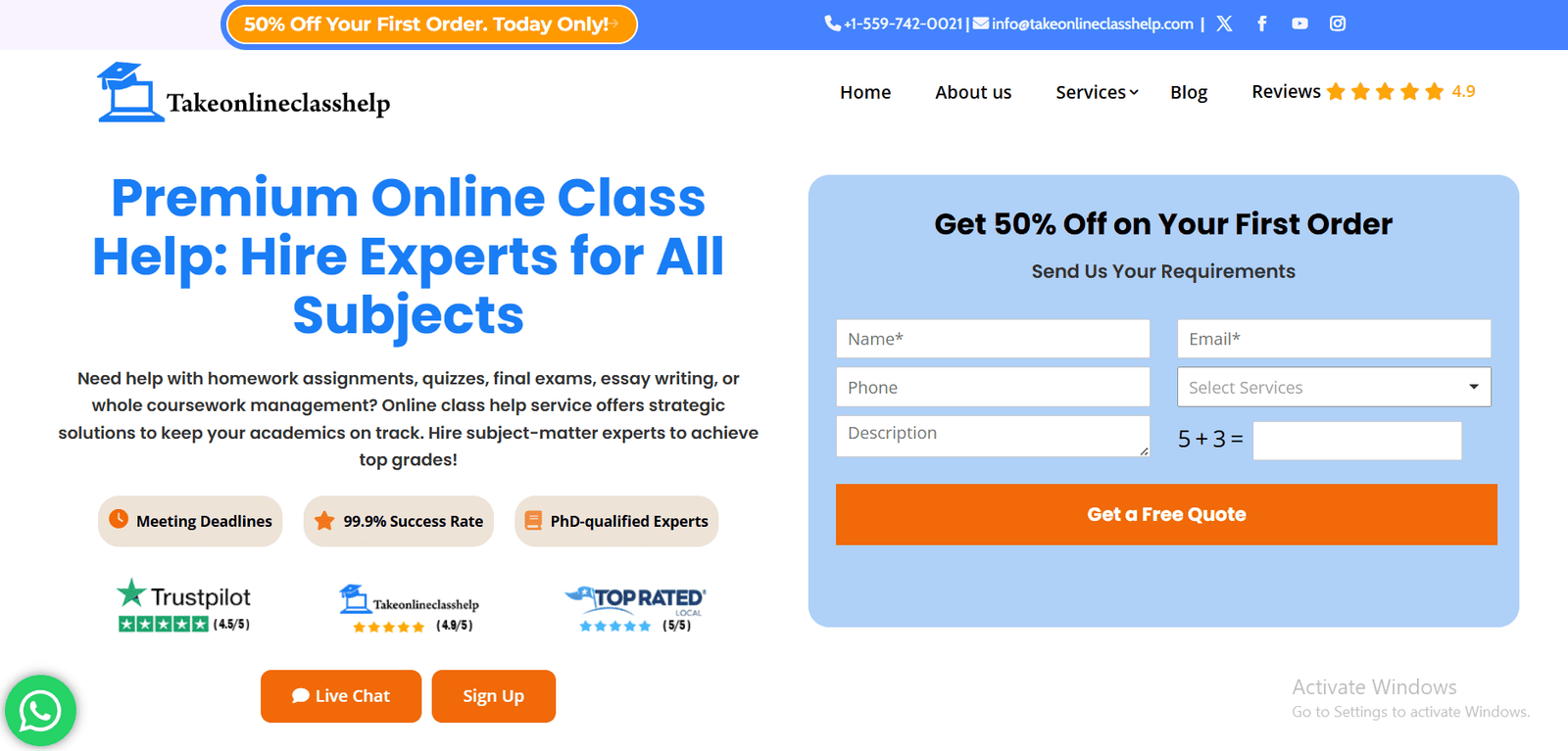 TakeOnlineClassHelp.com Review: A Cut Above the Rest